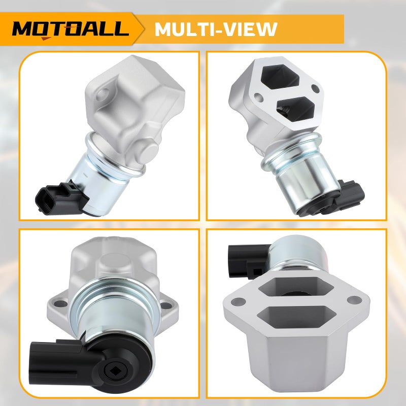 MOTOALL موتوال 862998 صمام التحكم في الهواء الخامل IAC موتور لـ ECM 555 2001 MPI V6 V8 18-7701 ميركروزر - Image 5